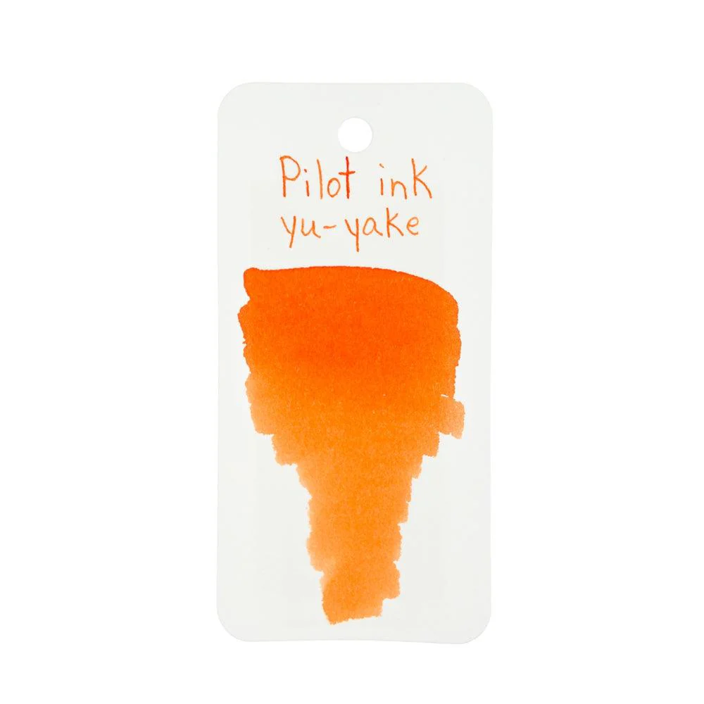 Pilot Ink Bottle (50ml) - Iroshizuku Yu-yake - Image 2