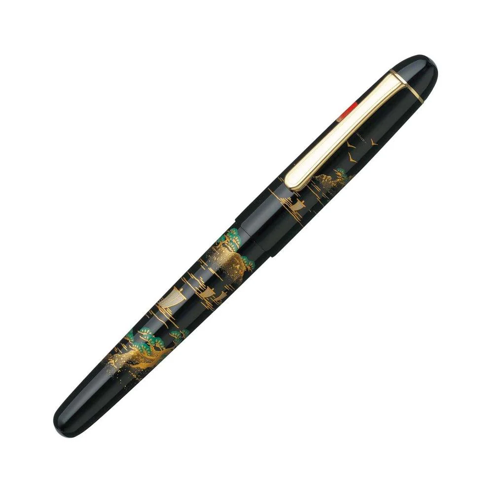 Platinum Fountain Pen - #3776 Century - Urushi Maki-e - Image 3