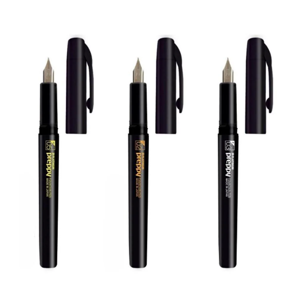 Platinum Fountain Pen - Preppy Black Edition - Special Edition (2025) - Image 2