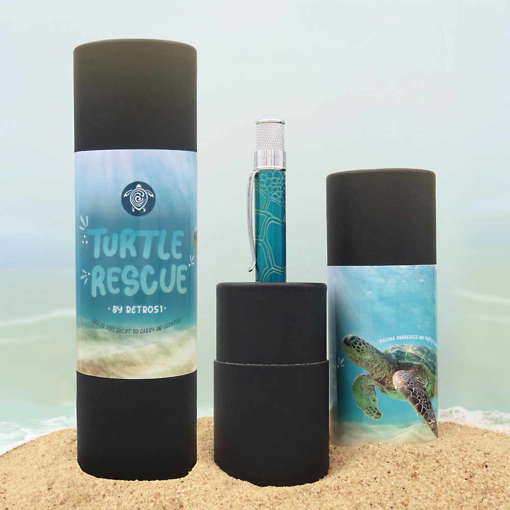 Retro 51 Ballpoint Pen - Tornado - Rescue - Sea Turtle - Image 2