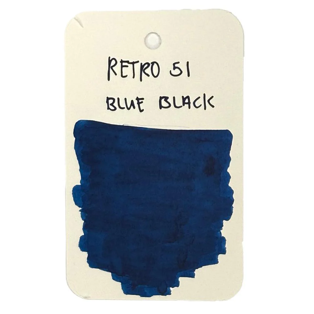 Retro 51 Ink Bottle (30ml) - Blue Black - Image 5