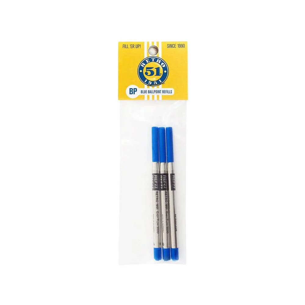 Retro 51 Ink Refill Ballpoint (3-Pack) - Easy Flow 9000 - Image 5