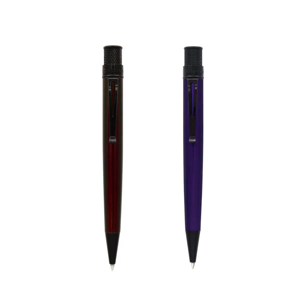 Retro 51 Rollerball Pen - Tornado - Stealth Lacquer - Image 3