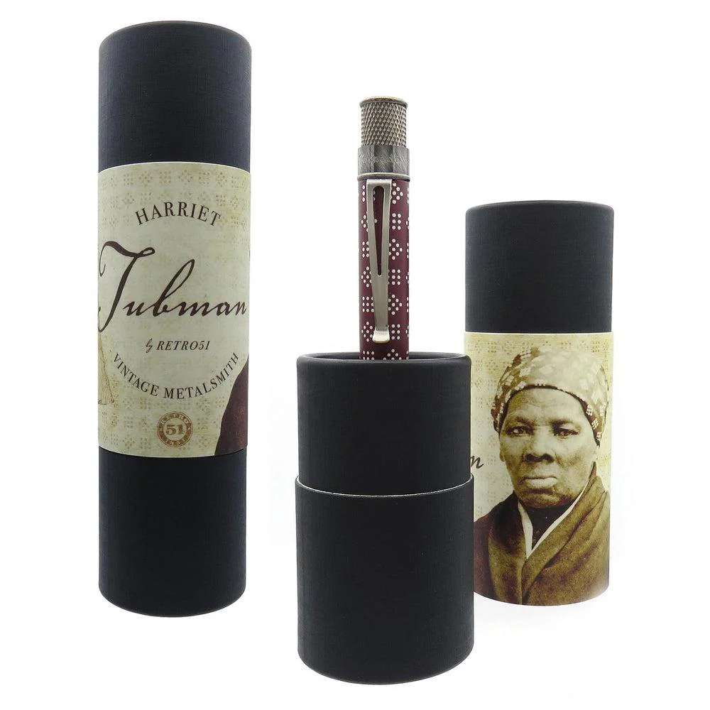 Retro 51 Rollerball Pen - Tornado Vintage Metalsmith - Harriet Tubman - Image 5