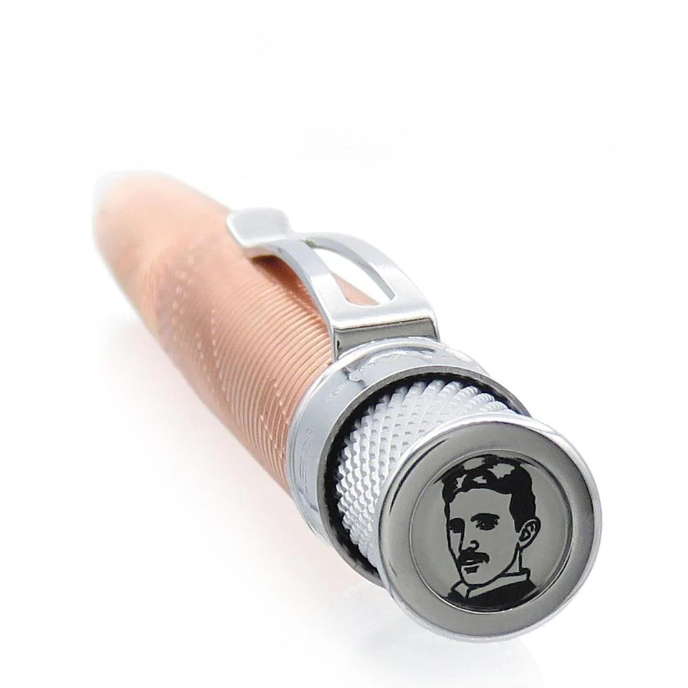 Retro 51 Rollerball Pen - Tornado Vintage Metalsmith - Nikola Tesla - Image 3