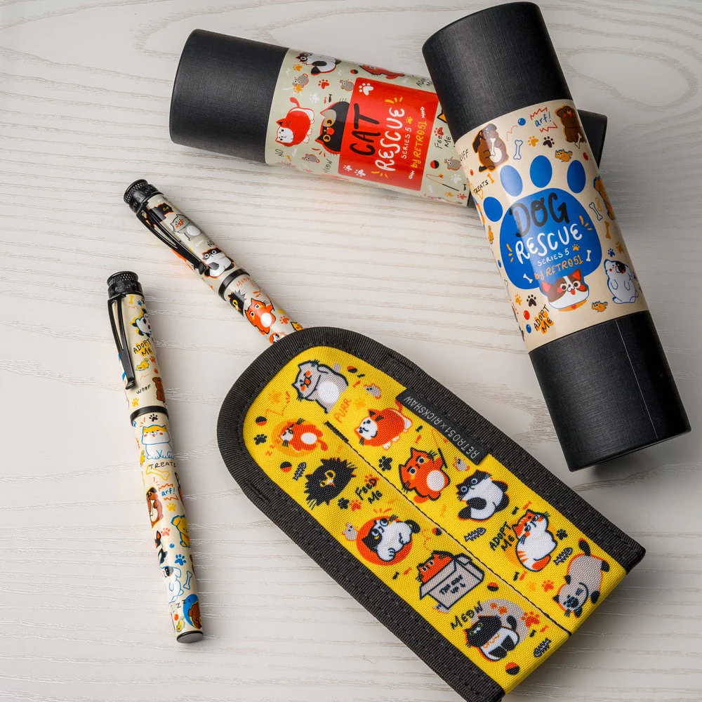 Retro 51 x Rickshaw Pen Sleeve (2 Slots) - Rescue (2024) - Image 6