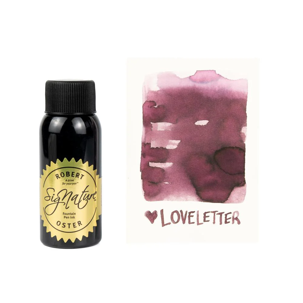 Robert Oster × julia here. Loveletter Ink Bottle (50ml) - Image 11