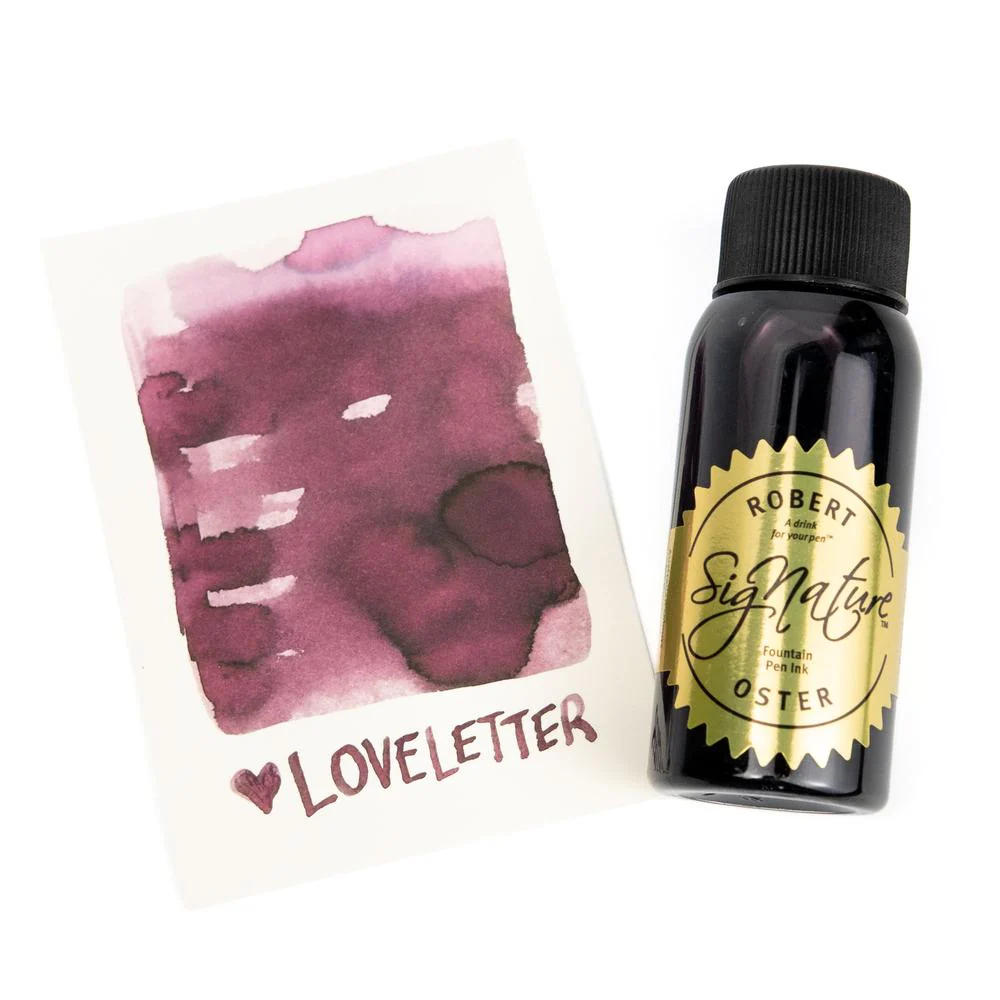 Robert Oster × julia here. Loveletter Ink Bottle (50ml) - Image 12