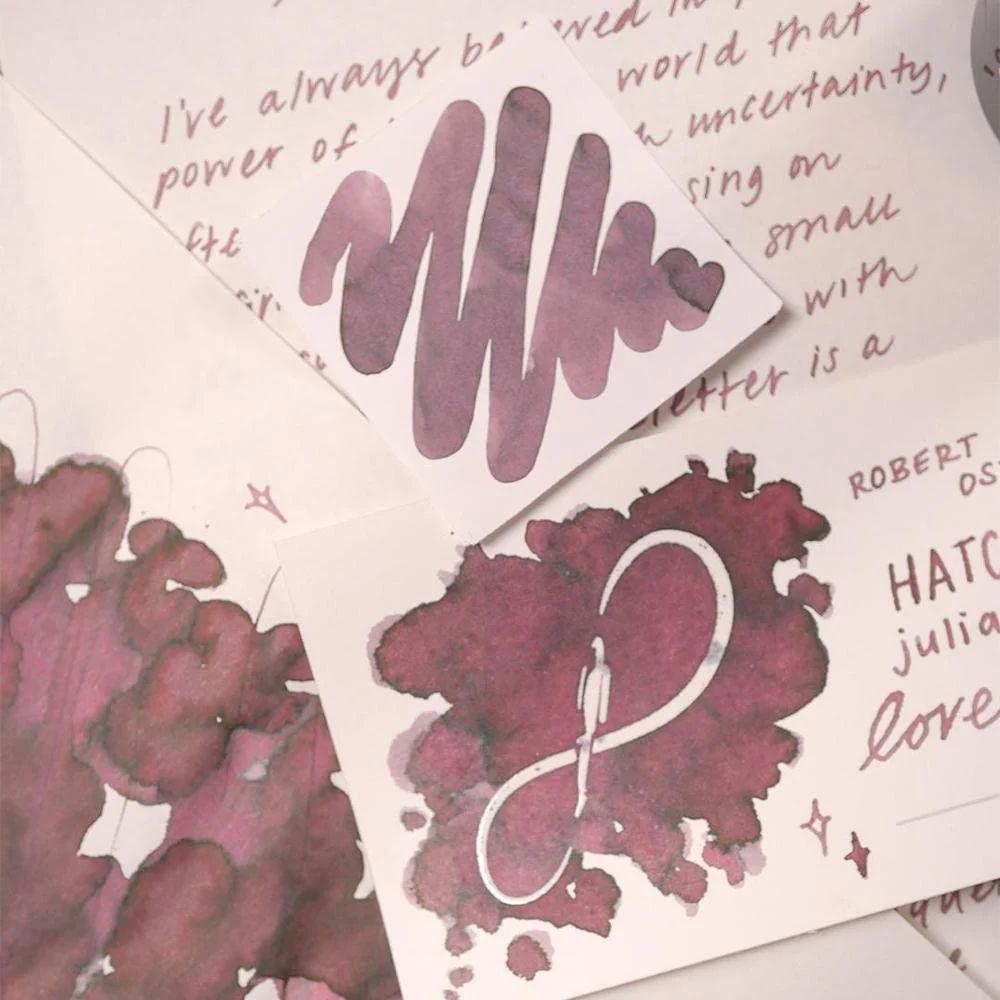 Robert Oster × julia here. Loveletter Ink Bottle (50ml) - Image 9