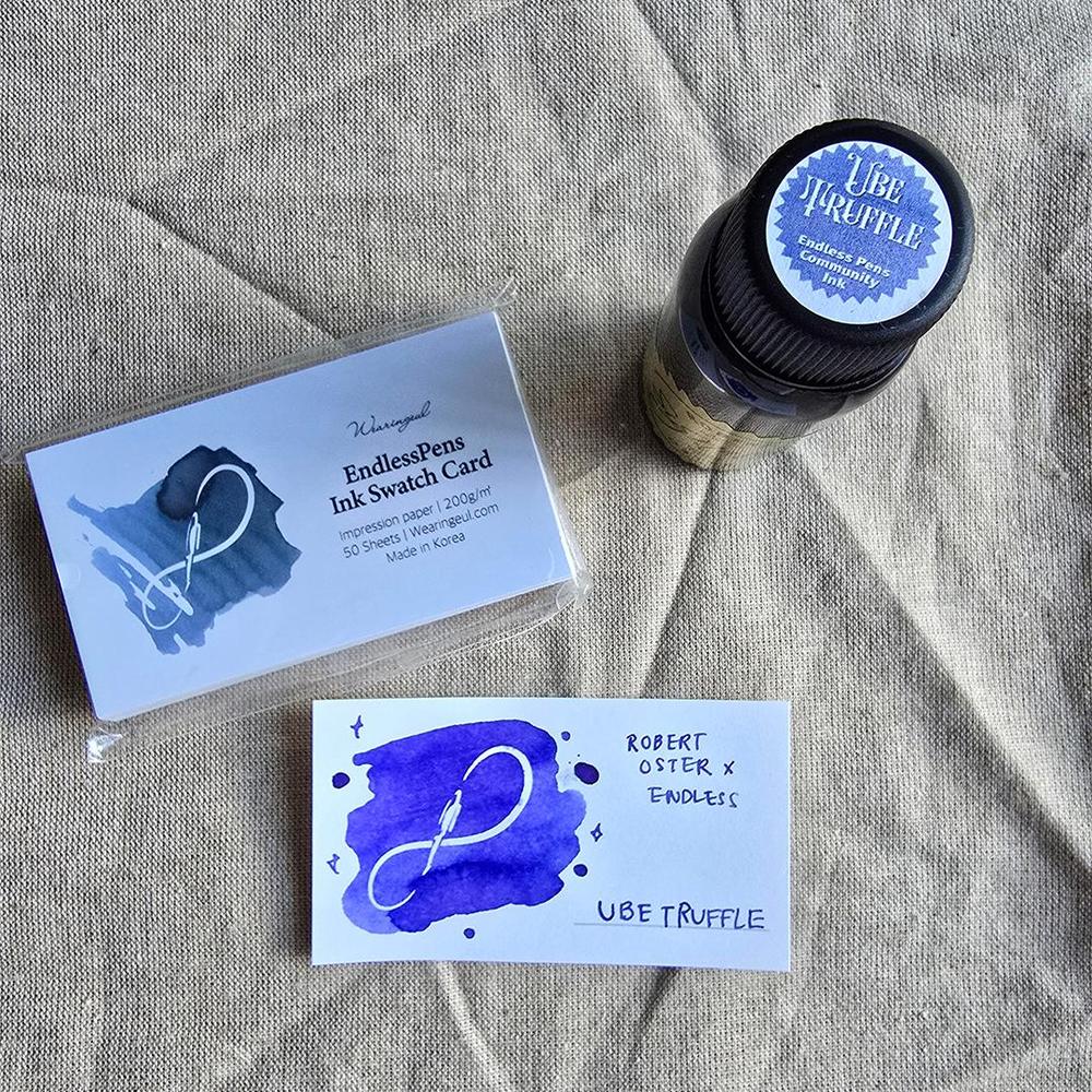 Robert Oster Ink Bottle (50ml) - Community Ink - Ube Truffle - Endless Exclusive Set (2025) - Image 10