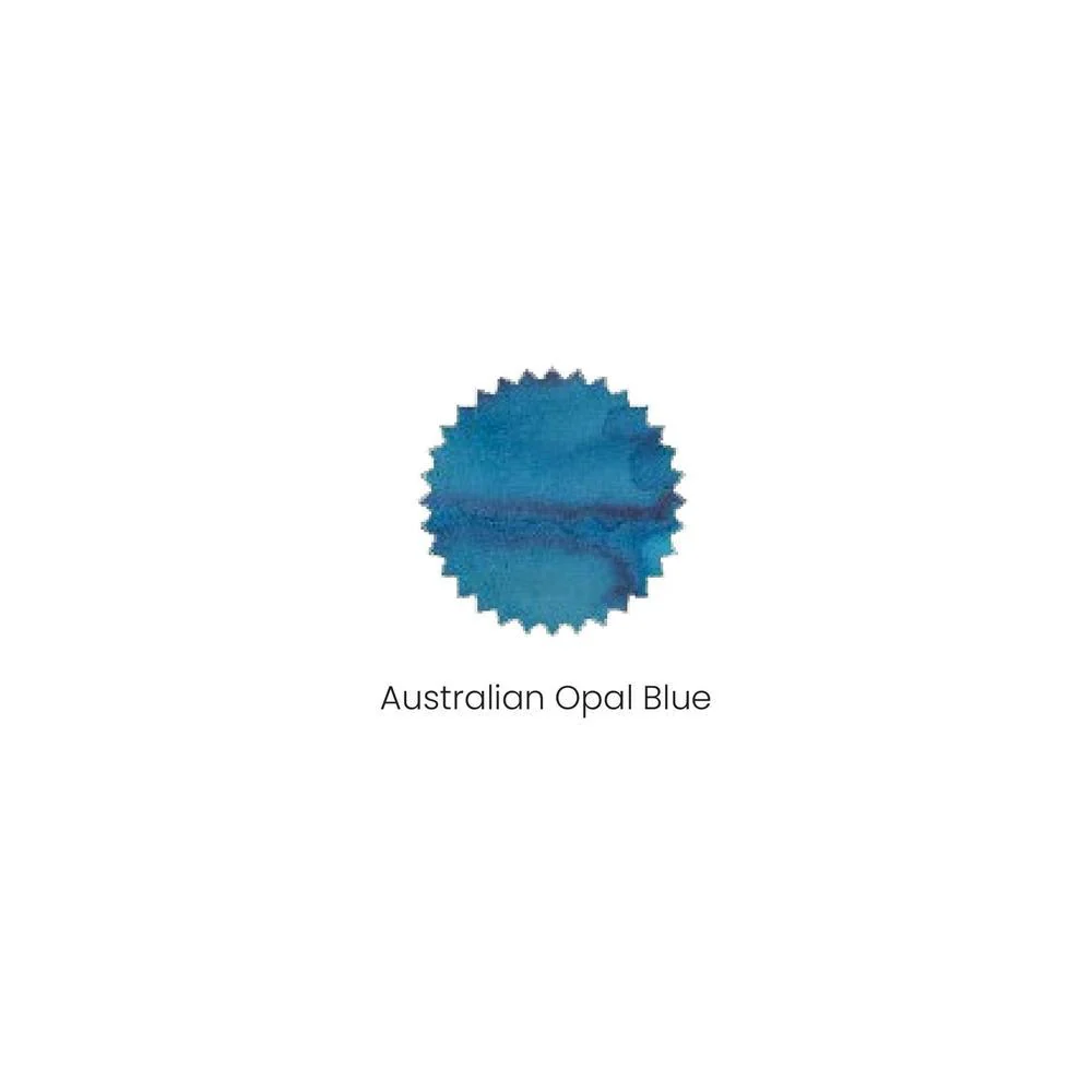 Robert Oster Ink Bottle (50ml) - Regular - Blue & Teal - Image 5