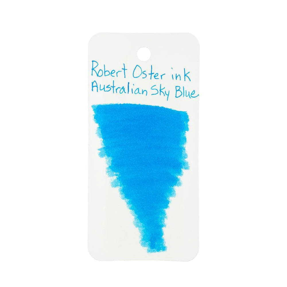 Robert Oster Ink Bottle (50ml) - Regular - Blue & Teal - Image 8