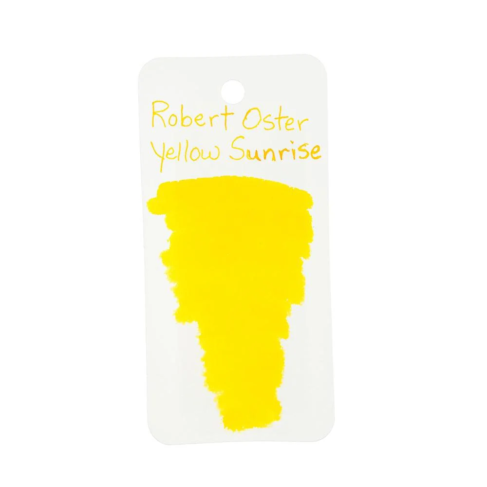 Robert Oster Ink Bottle (50ml) - Regular - Yellow & Gold - Image 15