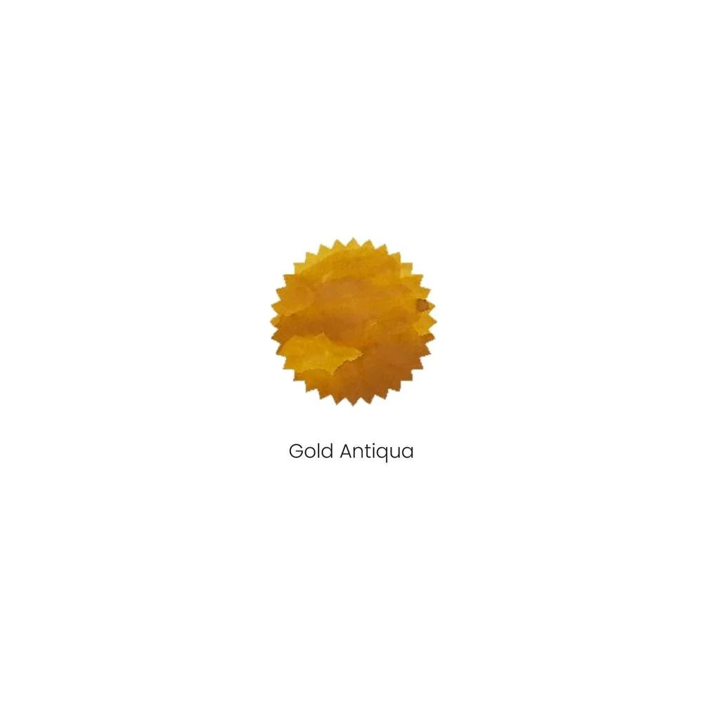 Robert Oster Ink Bottle (50ml) - Regular - Yellow & Gold - Image 6