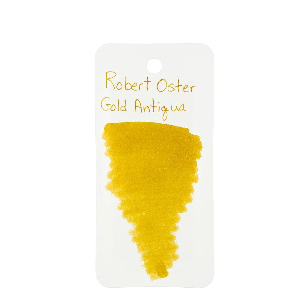 Robert Oster Ink Bottle (50ml) - Regular - Yellow & Gold - Image 7