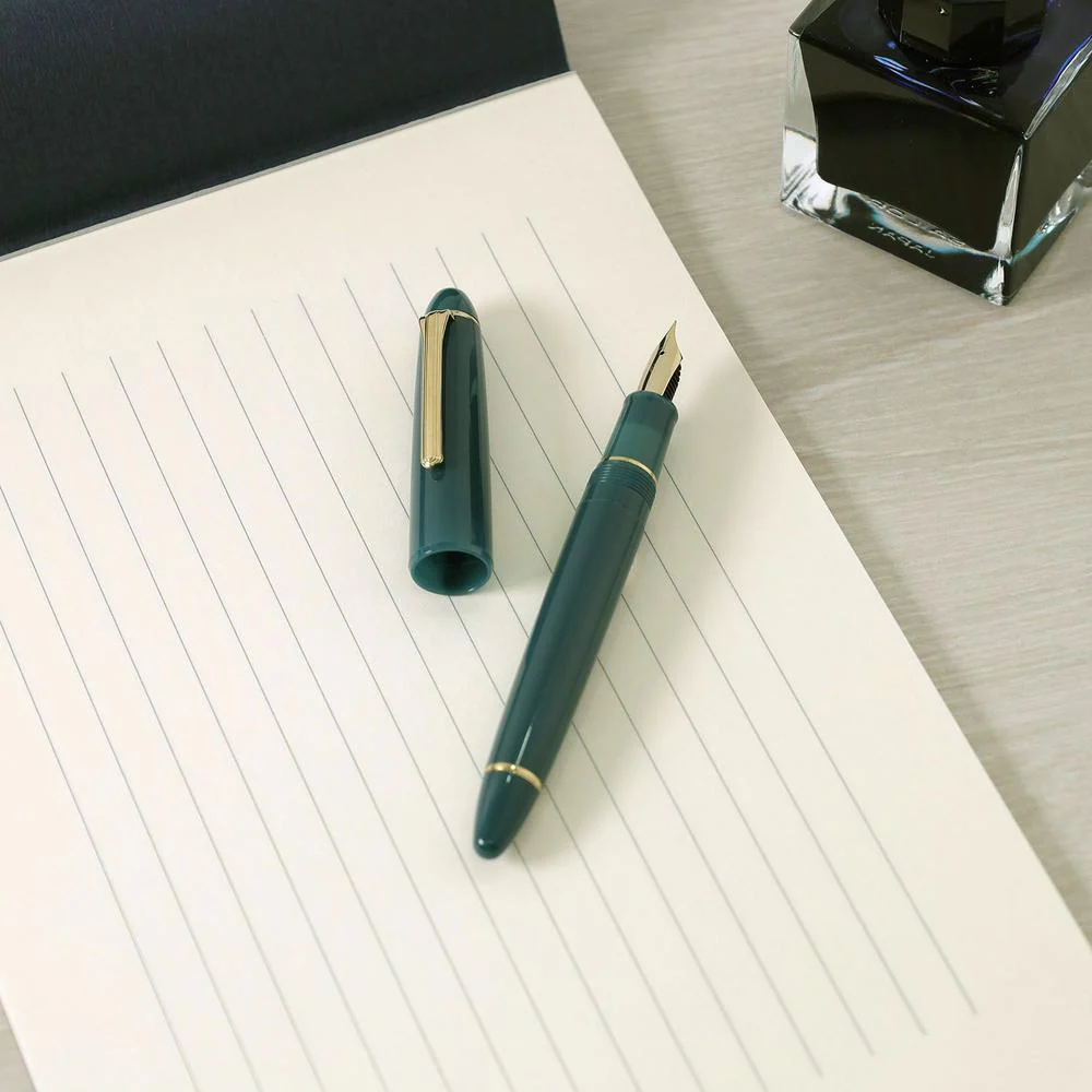 Sailor Fountain Pen - 1911 Casual L Gold Trim - Image 7