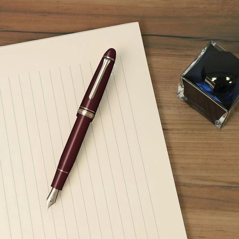 Sailor Fountain Pen - 1911L 14K Gold - Image 11