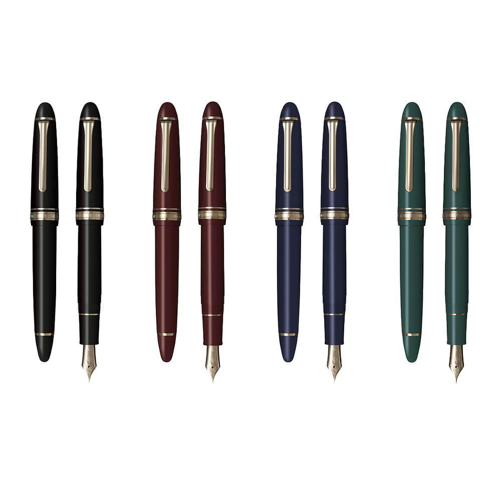 Sailor Fountain Pen - 1911L 14K Gold - Image 2