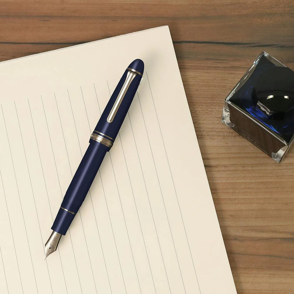 Sailor Fountain Pen - 1911L 14K Gold - Image 5