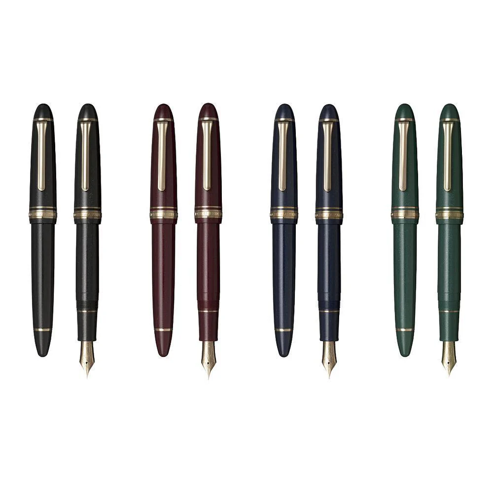 Sailor Fountain Pen - 1911L 18K Gold - Image 3