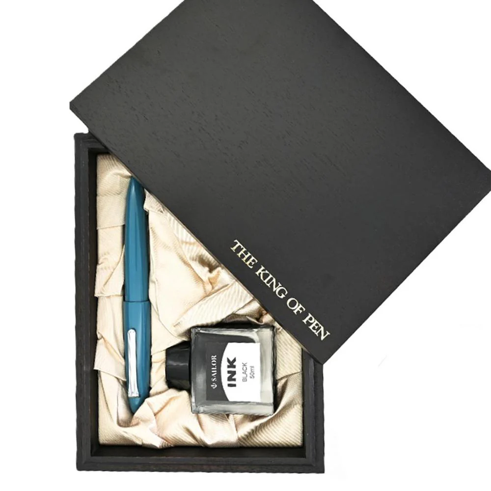 Sailor Fountain Pen - KOP Color Urushi KAGA Rhodium - Limited Edition (2025) - Image 8