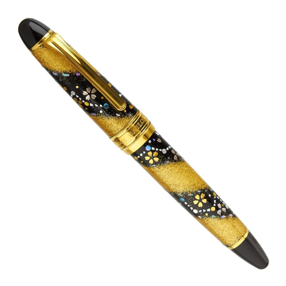 Sailor Fountain Pen - KOP Maki-e Sakura Nagare - Image 3