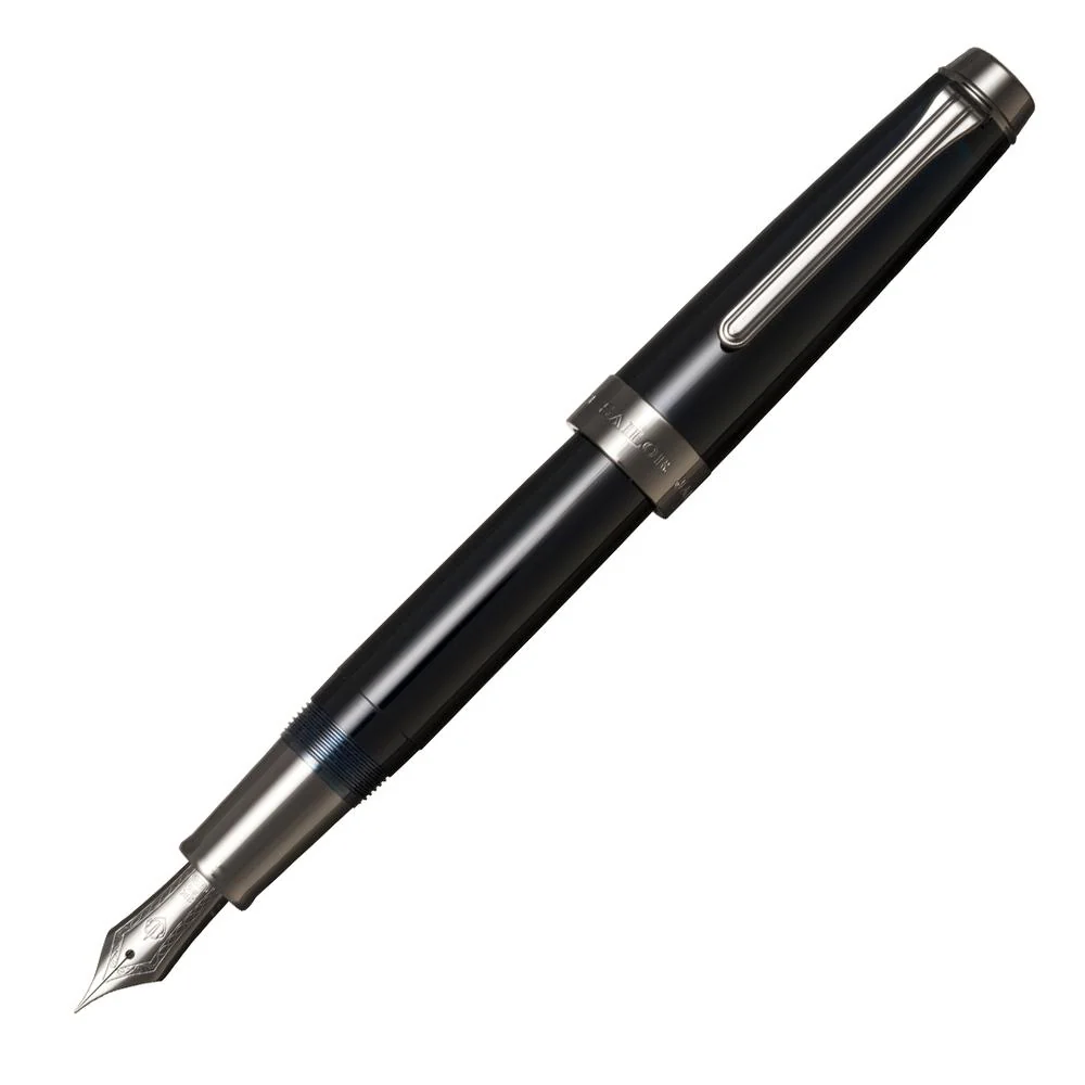 Sailor Fountain Pen - Professional Gear Anchor Black Trim - Image 7