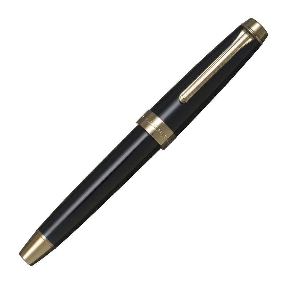 Sailor Fountain Pen - Professional Gear Anchor Gold Trim - Image 6