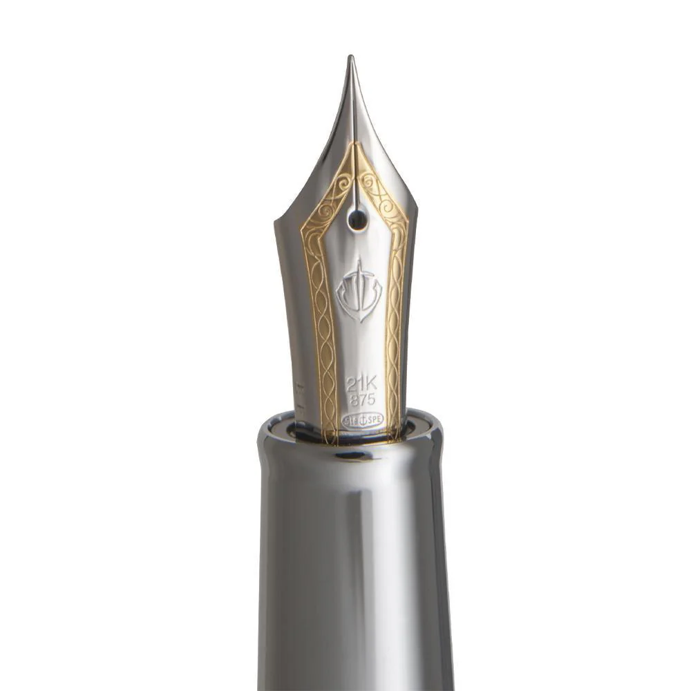 Sailor Fountain Pen - Professional Gear Anchor Silver Trim - Image 6