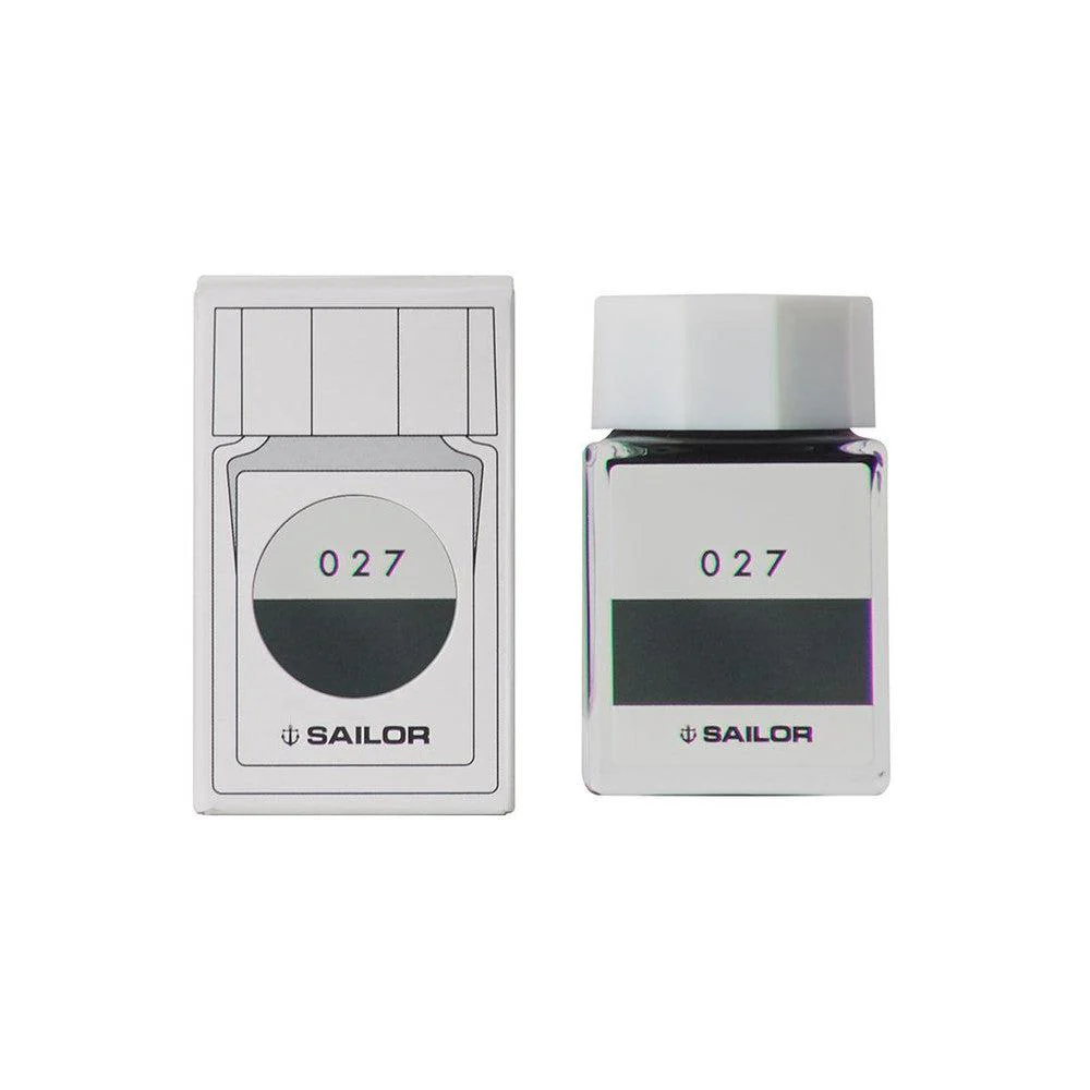 Sailor Ink Bottle (20ml) - Ink Studio - Black & Grey - Image 6