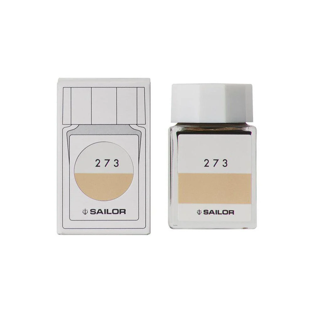 Sailor Ink Bottle (20ml) - Ink Studio - Brown - Image 5