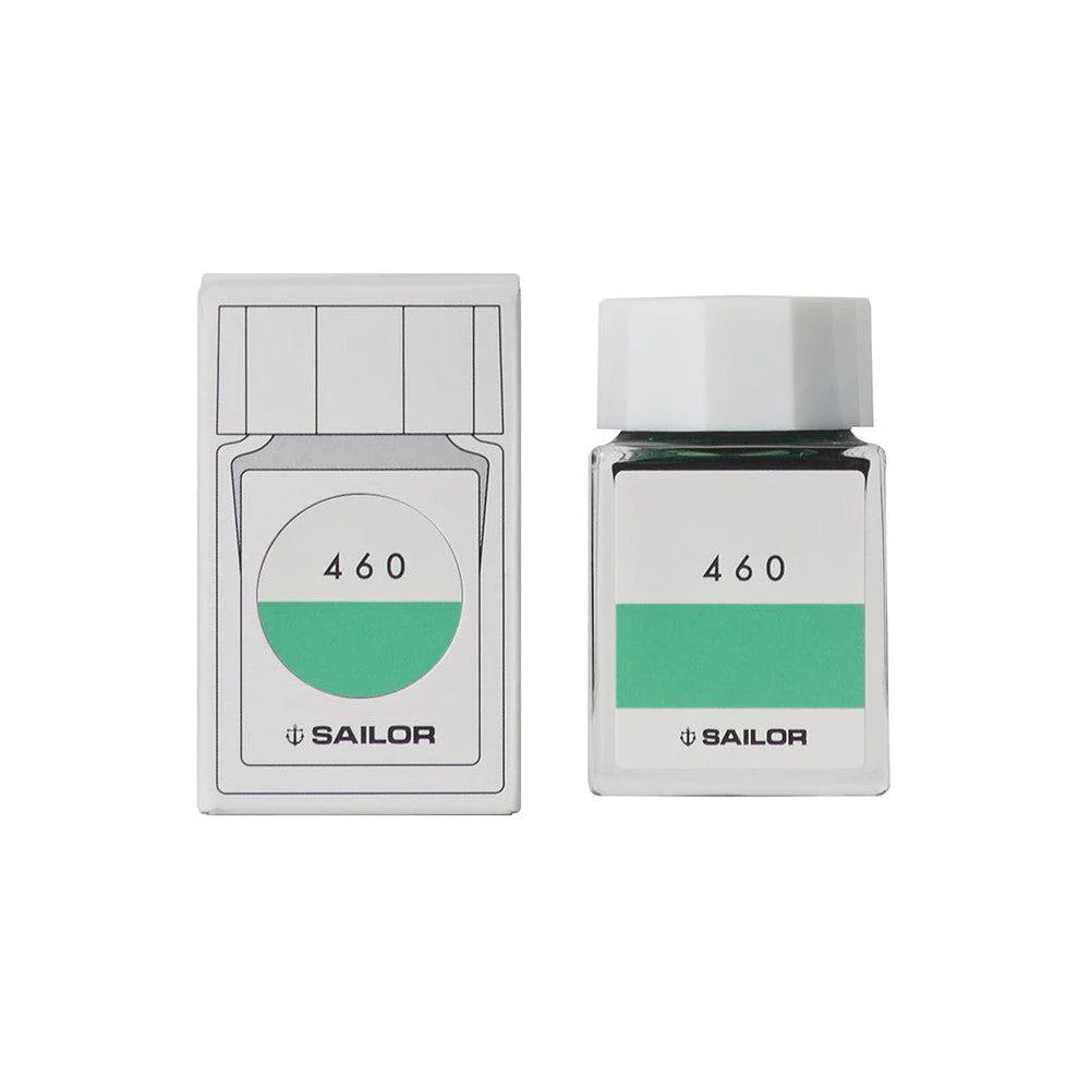 Sailor Ink Bottle (20ml) - Ink Studio - Green - Image 10