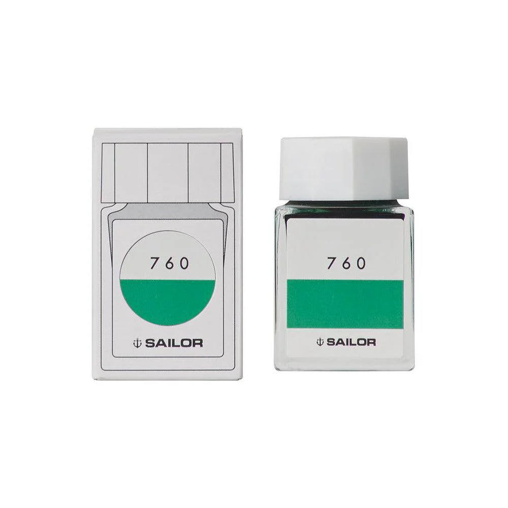 Sailor Ink Bottle (20ml) - Ink Studio - Green - Image 21