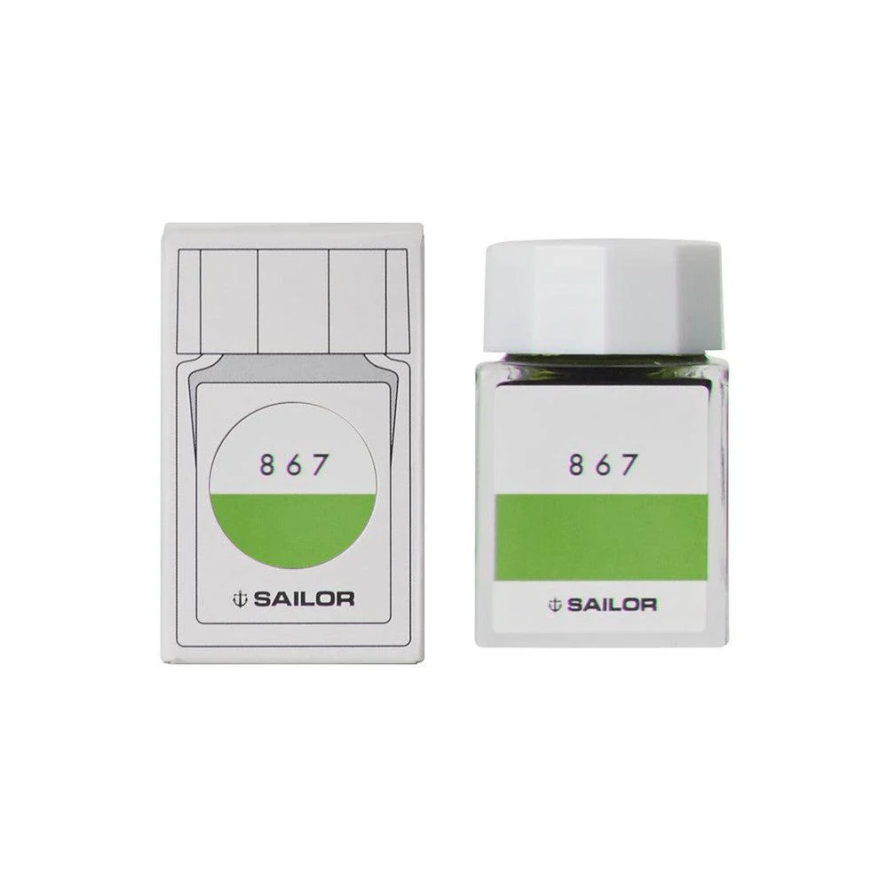 Sailor Ink Bottle (20ml) - Ink Studio - Green - Image 29