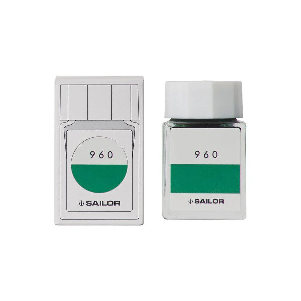 Sailor Ink Bottle (20ml) - Ink Studio - Green - Image 31