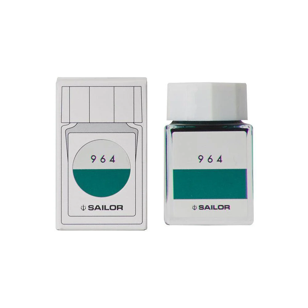 Sailor Ink Bottle (20ml) - Ink Studio - Green - Image 33
