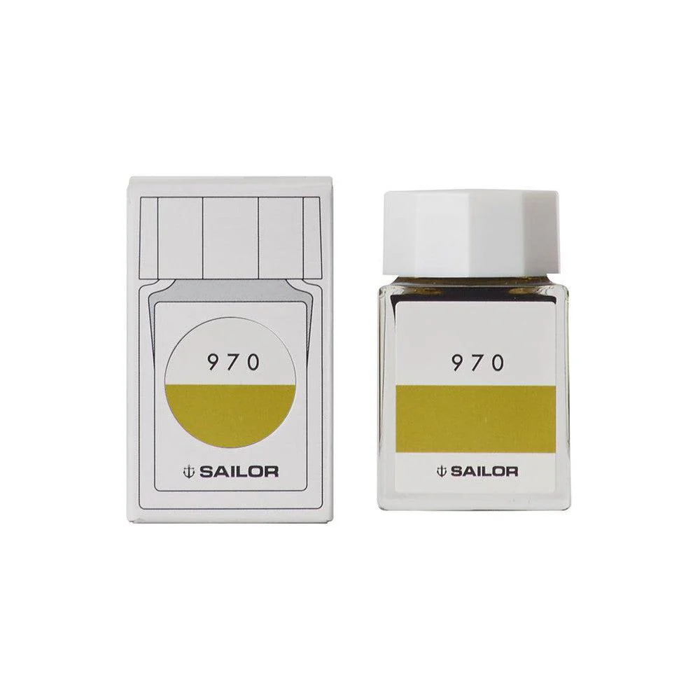 Sailor Ink Bottle (20ml) - Ink Studio - Green - Image 37