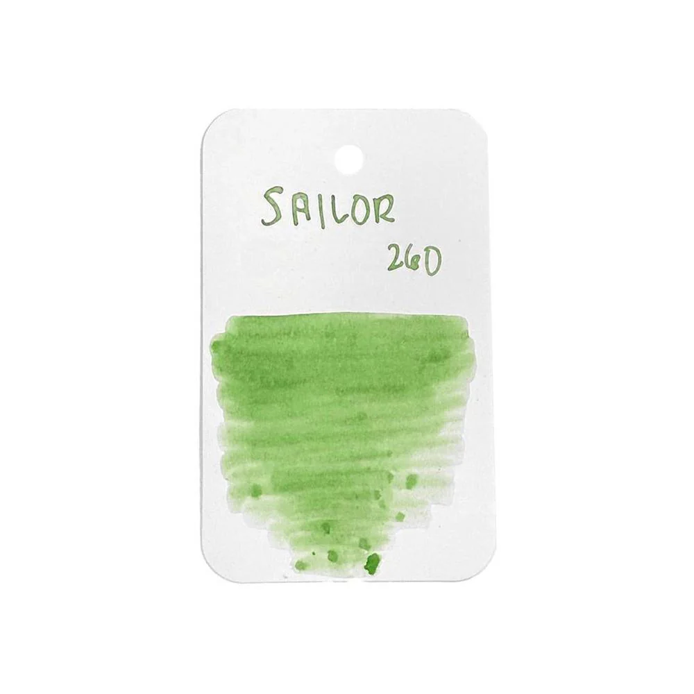Sailor Ink Bottle (20ml) - Ink Studio - Green - Image 9