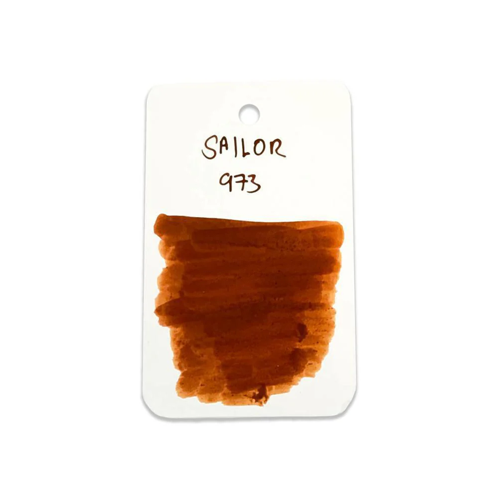 Sailor Ink Bottle (20ml) - Ink Studio - Orange - Image 3