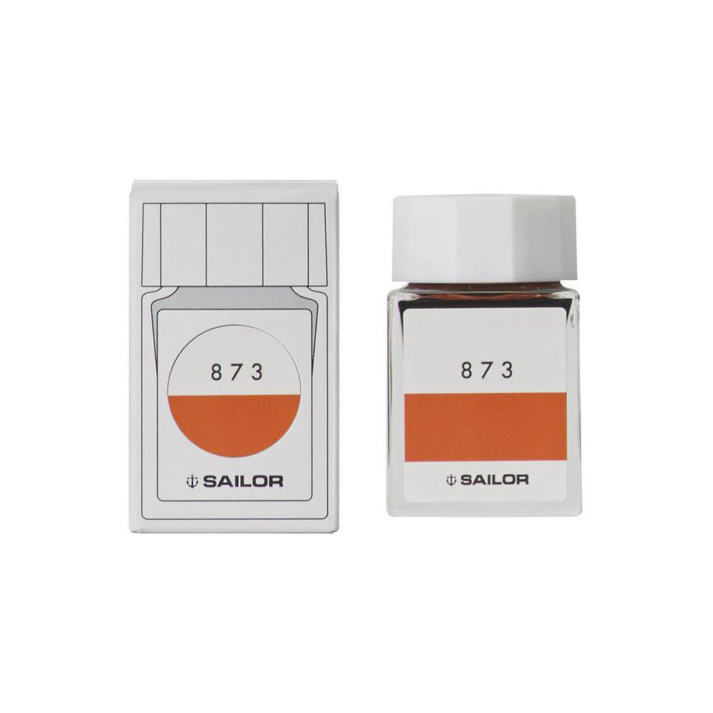 Sailor Ink Bottle (20ml) - Ink Studio - Orange - Image 4