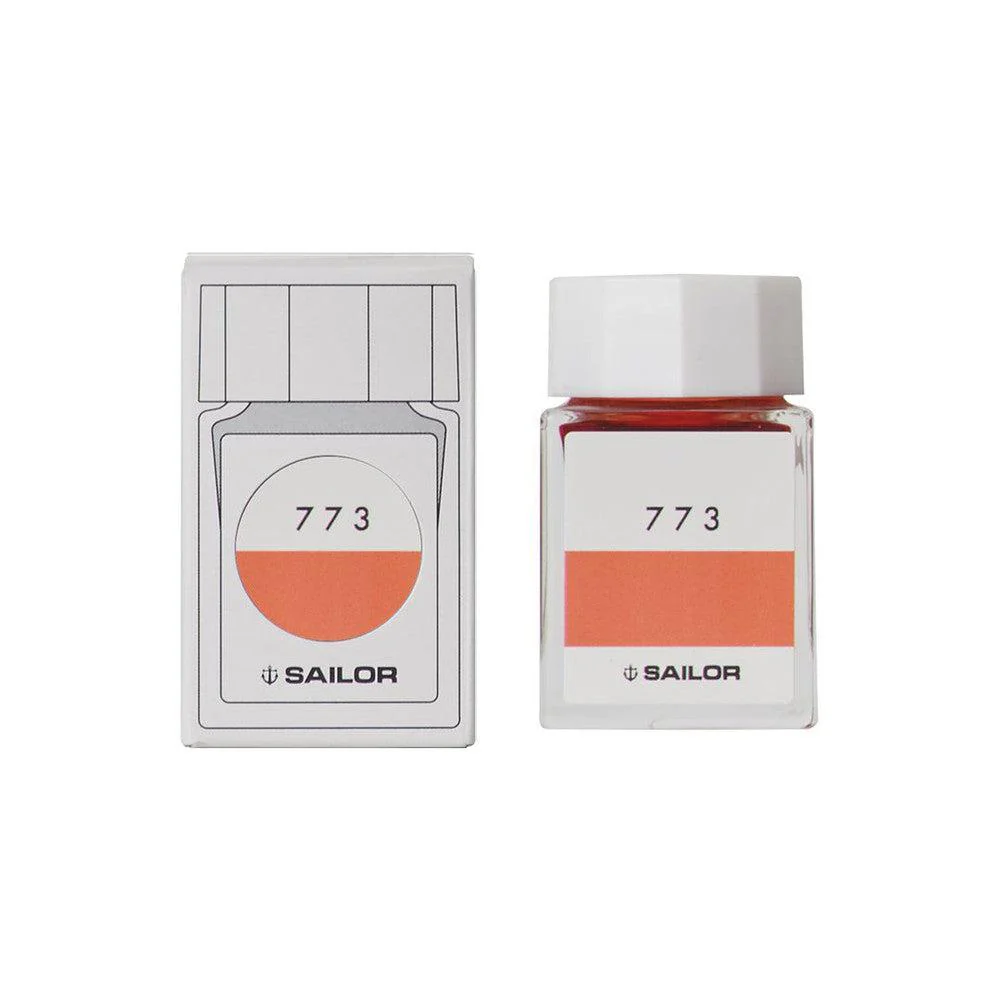Sailor Ink Bottle (20ml) - Ink Studio - Orange - Image 5