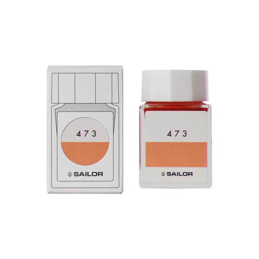 Sailor Ink Bottle (20ml) - Ink Studio - Orange - Image 7