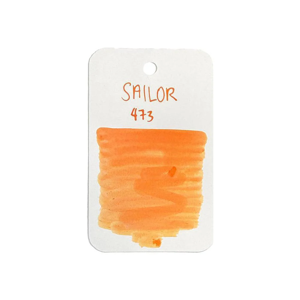 Sailor Ink Bottle (20ml) - Ink Studio - Orange - Image 8