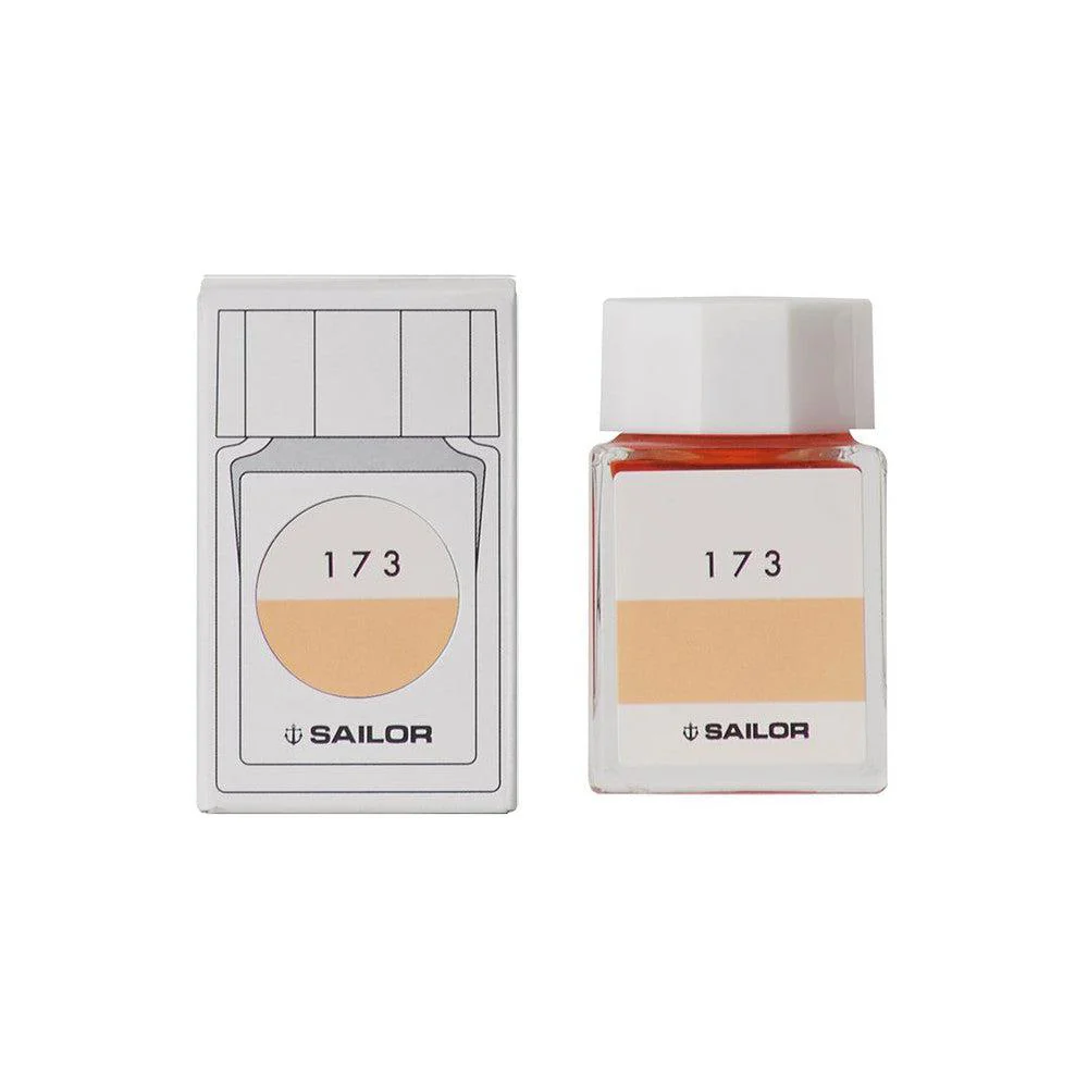 Sailor Ink Bottle (20ml) - Ink Studio - Orange - Image 9