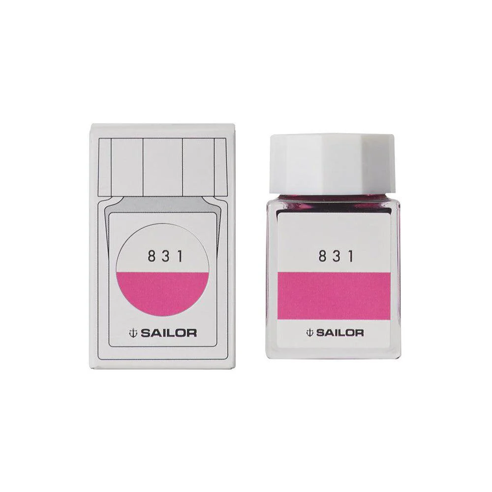 Sailor Ink Bottle (20ml) - Ink Studio - Pink - Image 2