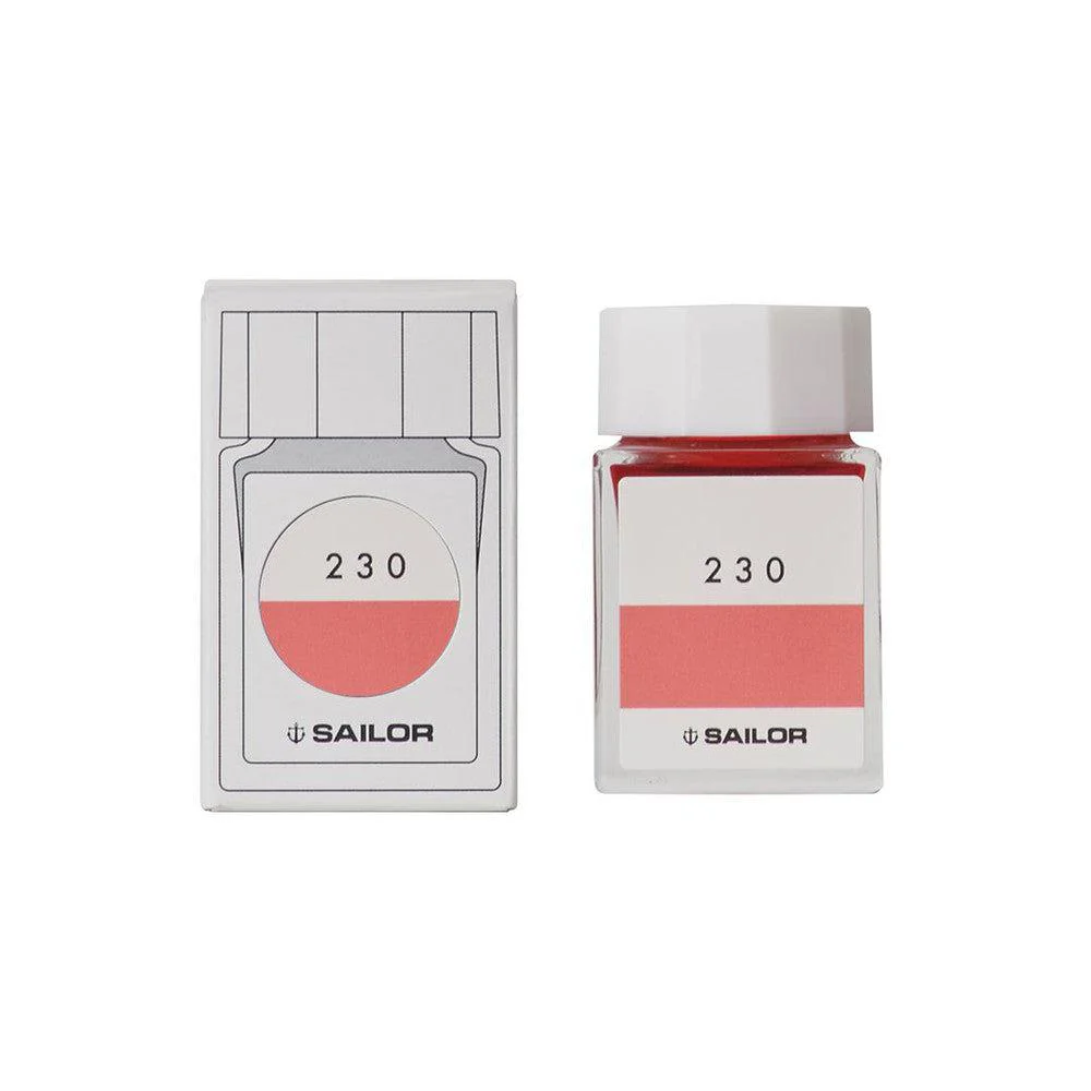 Sailor Ink Bottle (20ml) - Ink Studio - Red - Image 11