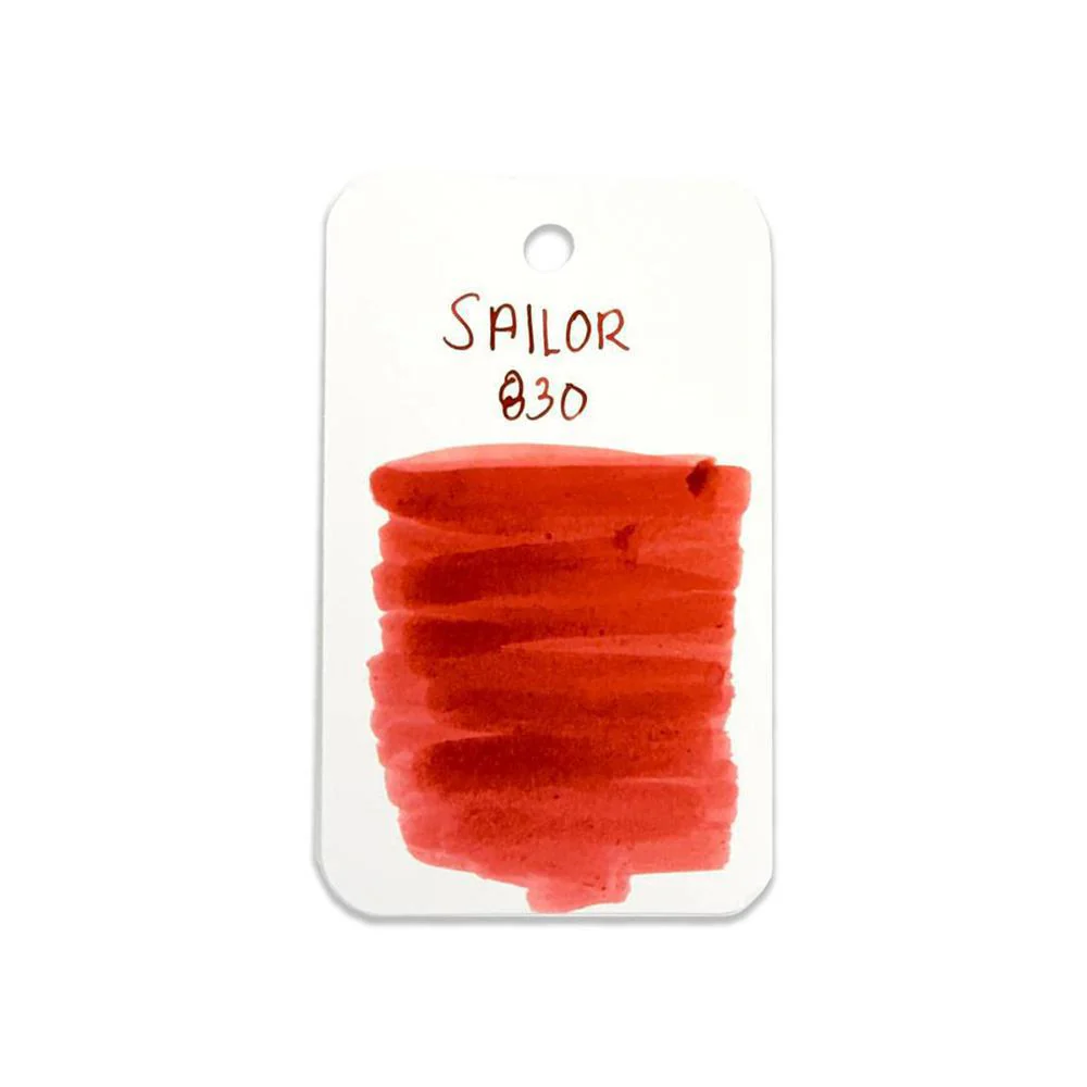 Sailor Ink Bottle (20ml) - Ink Studio - Red - Image 3