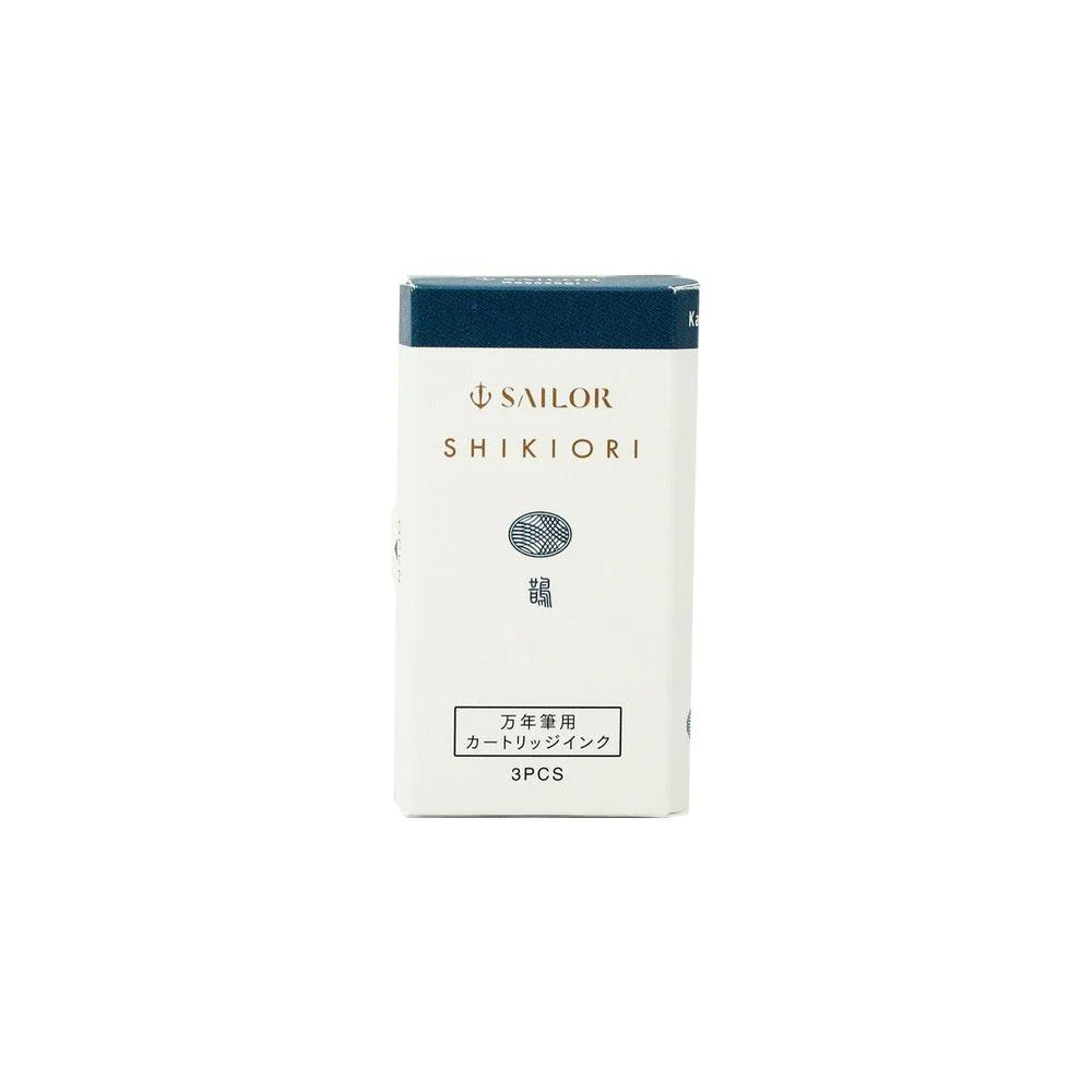 Sailor Ink Cartridge (3-Pack) - Shikiori - Japanese Fairy Tales (2023) - Image 4