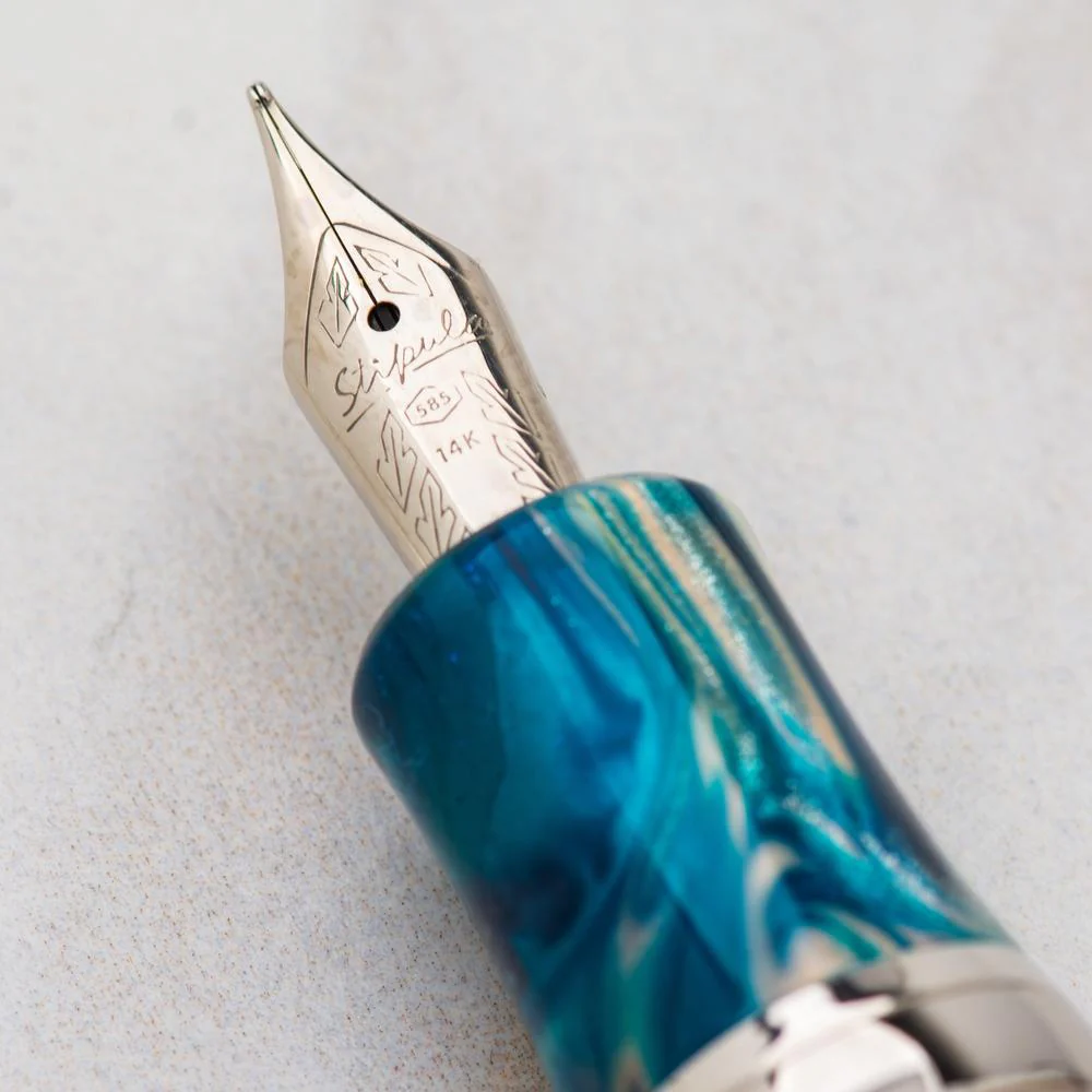 Stipula Fountain Pen - Da Vinci Capless - Endless Dusk - Limited Edition (2026) - Image 7