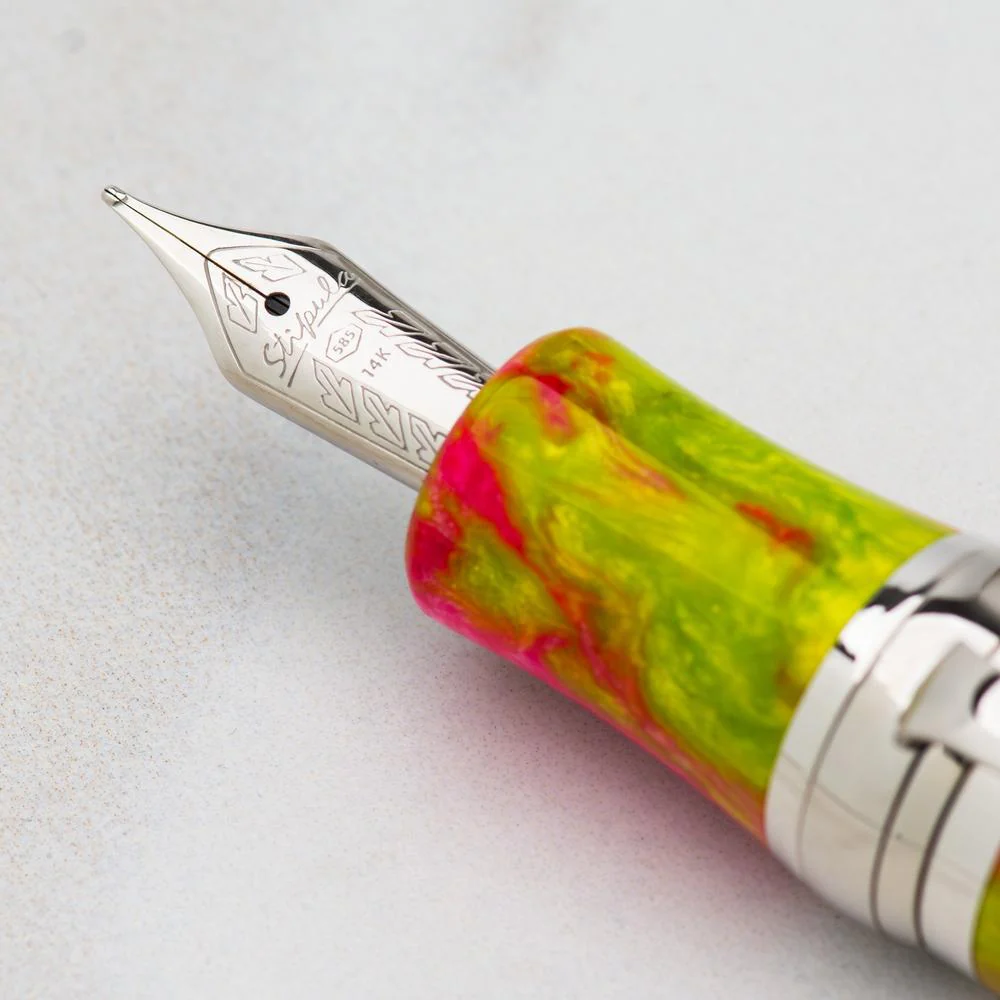 Stipula Fountain Pen - Da Vinci Capless - Western Skies - Limited Edition (2026) - Image 3